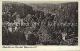 42190292 Schweizermuehle Saechsische Schweiz Panorama Rosenthal-Bielatal - Rosenthal-Bielatal