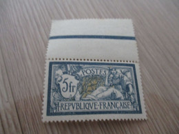 G1 TP FRANCE Sans Charnière N°123 BORD DE FEUILLE - Unused Stamps