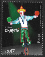 Portugal – 2010 Europa Circus 0,47 Euros Used Stamp - Usado