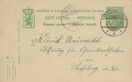 Luxembourg - Luxemburg - Carte-Postale  1911  -  Cachet  Luxembourg - Postwaardestukken