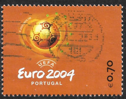 Portugal – 2003 UEFA Euro Soccer Championship 0,70 Used Stamp - Oblitérés