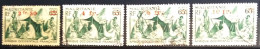 MAURITANIE                         N° 133/136                         OBLITERE - Used Stamps