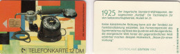Wähl-Telefon 1925 TK E08/1992 30.000Expl.** 20€ Edition 2 Standard-Tischtelefon TC History Telefone On Phonecard Germany - Telephones