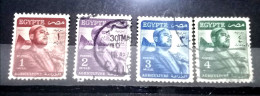 EGYPT 1953, Complete SET Of The Agriculture - VF - Usados