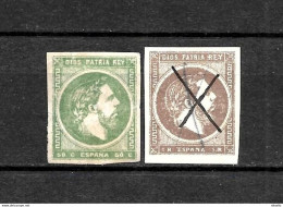 LOTE 1891 /// (C230) ESPAÑA 1875  EDIFIL Nº: 160/161  // CATALOG/COTE: 18€   ¡¡¡ OFERTA - LIQUIDATION - JE LIQUIDE !!! - Carlisti