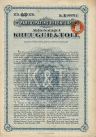 Titre De 1928 -  Aktiebolaget Kreuger & Toll - Titre De 40 - Industrie