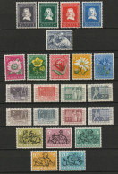 1952 Jaargang Nederland NVPH 578-600 Complete. Postfris/MNH** - Années Complètes