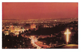 LOS ANGELES (ESTADOS UNIDOS) // HOLLYWOOD - SPECTACULAR NIGHT VIEW TAKEN FROM HOLLYWOOD HILLS // AÑO 1979 - Los Angeles
