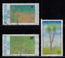 CONGO PEOPLE'S REP. 1981  SCOTT #586,596,599 USED - Gebraucht