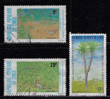 CONGO PEOPLE'S REP. 1981  SCOTT #586,596,599 USED - Used Stamps