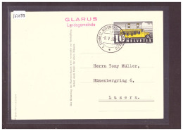 FORMAT 10x15cm - GLARUS - LANDSGEMEINDE - POSTE AUTOMOBILE - AUTOMOBIL POSTBUREAU - TB - Glarus Nord