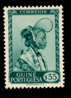 ! ! Portuguese Guinea - 1948 Motifs & Portraits $35 - Af. 251 - MH - Guinea Portuguesa