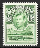 BECHUANALAND...KING GEORGE VI..(1936-52..)......" 1938.."....HALFd........SG18........MH.. - 1885-1964 Bechuanaland Protectorate