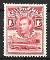 BECHUANALAND...KING GEORGE VI..(1936-52..)......" 1938.."....1d........SG19........MH.. - 1885-1964 Herrschaft Von Bechuanaland