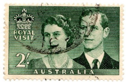 AUSTRALIA - 1954 - Visita Reale - Usato - Gebraucht