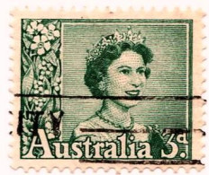AUSTRALIA - 1959 - Regina Elisabetta II - Foto Dello Studio Biron - Oblitérés