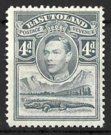 SOUTH AFRICA...." BECHUANALAND.."...KING GEORGE VI..(1936-52.)...." 1938.."....4d.......SG23.......MH..... - 1885-1964 Protectoraat Van Bechuanaland