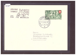 FORMAT 10x15cm - WETTINGEN - KANT. TURNFEST 1946 - POSTE AUTOMOBILE - AUTOMOBIL POSTBUREAU - TB - Wettingen