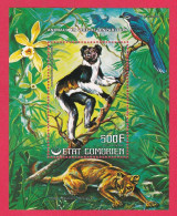 Comores ---  Feuillet  NEUF " Animaux En Voie De Disparition"   500F  --  ETAT COMORIEN -- - Comores (1975-...)