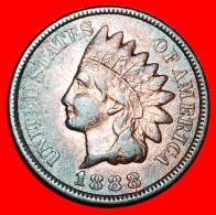 * INDIAN HEAD (1864-1909): USA  1 CENT 1888! · LOW START ·  NO RESERVE! - 1859-1909: Indian Head