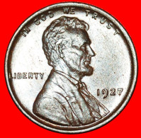 * WHEAT PENNY (1909-1958): USA  1 CENT 1927! LINCOLN (1809-1865) · LOW START ·  NO RESERVE! - 1909-1958: Lincoln, Wheat Ears Reverse