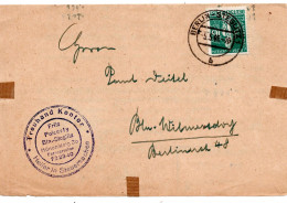 61395 - Berlin - 1949 - 16Pfg UPU EF A OrtsFaltBf BERLIN - Cartas & Documentos