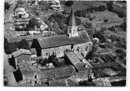 Champdeniers. Eglise Romane  CPSM La France Vue Du Ciel Edit Artaud.   Vue Aerienne - Champdeniers Saint Denis