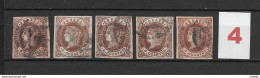 LOTE 1809 /// (C020) ESPAÑA  AÑO 1862   - EDIFIL Nº: 58  VARIEDADES DE COLOR  ¡¡¡ OFERTA !!! - Used Stamps