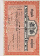 THE PENNSYLVANIA RAILROAD COMPANY; ONE Shares - Ferrocarril & Tranvías