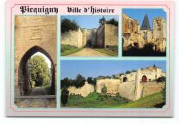 Picquigny- D80  Multivues. Chateau. Ville D'Histoire - Picquigny