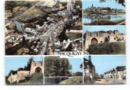 Picquigny- D80  Multivues.    CPSM Edit Cim  - Picquigny
