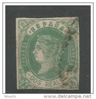 LOTE 1809  ///  (C293) ESPAÑA   -  EDIFIL Nº: 52  //  YVERT Nº 58     CATALOG/COTE: 19€ - Used Stamps