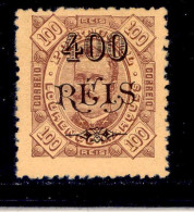 ! ! Lourenco Marques - 1903 D. Carlos OVP 400 R (Perf. 12 3/4) - Af. 64a - MH (ca 007) - Lourenco Marques