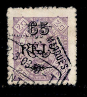 ! ! Lourenco Marques - 1903 D. Carlos OVP 65 R (Perf. 11 3/4) - Af. 55 - Used (ca 009) - Lourenco Marques