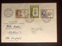 FINLAND FDC TRAVELLED COVER TO ENGLAND 1979 YEAR  TUBERCULOSIS TBC HEALTH MEDICINE - Lettres & Documents