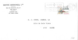 Portugal Cover NATO OTAN Slogan Cancel - Covers & Documents