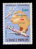 ! ! St. Thomas - 1963 TAP - Af. 377 - MVLH (ca 030) - St. Thomas & Prince