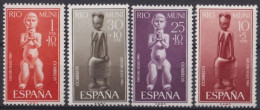 F-EX45579 ESPAÑA SPAIN RIO MUNI MNH 1961 TOTEM ETHNIC ART SCULPTURE.  - Rio Muni