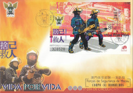 ENB018 - Corpo De Bombeiros - 2.5.2001 - FDC