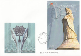 ENB010 - Esculturas Contemporâneas II - 09.10.2000 - FDC