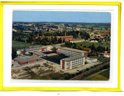 Nogaro Nouveau College  D'enseignement General. Et Vue Panoramique Aerienne Edit Cim N°ACI161-37 - Nogaro