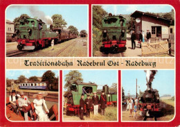 73832904 Radebeul Bahnhof Radeburg Haltepunkt Weisses Ross Faehrgaeste Im Aussic - Radebeul