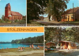 73832897 Stolzenhagen Wandlitz Dorfkirche Dorfstrasse Badestelle Stolzenhagener  - Wandlitz