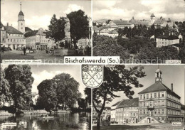 42188734 Bischofswerda Paradiesbrunnen Gondelteich Rathaus Goetheschule Bischofs - Bischofswerda