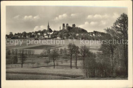 42188595 Stolpen Stadtblick Mit Burgruine Stolpen Stolpen - Stolpen