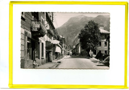 St Michel De Maurienne. Rue General Ferrié.  Edit Jansol. N° 1  Tabac. Boulanger Hotel Des Alpes - Saint Michel De Maurienne