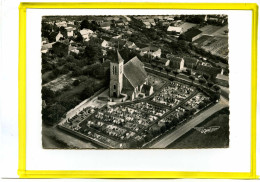 La Chapelle La Reine. L'Eglise.  - LA FRANCE VUE DU CIEL -  Edit Artaud N°3 Postée 1956  Vue Aerienne.  Cimetiere - La Chapelle La Reine