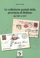 LE COLLETTORIE POSTALI DELLA PROVINCIA DI BELLUNO
Dal 1867 Al 1917 - Marco De Biasi - Manuali Per Collezionisti