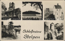 42187426 Stolpen Schlossruine Stolpen Mit Seiger Und Coselturm Stolpen - Stolpen