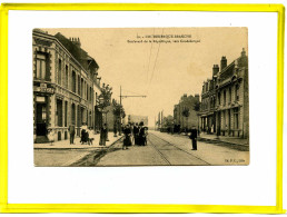 Coudekerque-Branche.  Boulevard De La République Vers Coudekerque. Au XIXeme Siecle. Postée   1912  - Coudekerque Branche